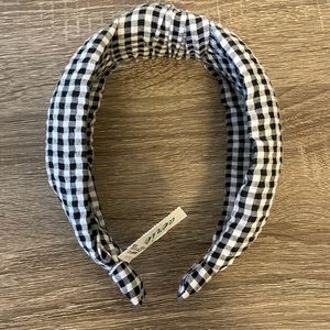 Aerie Seersucker headband NWT